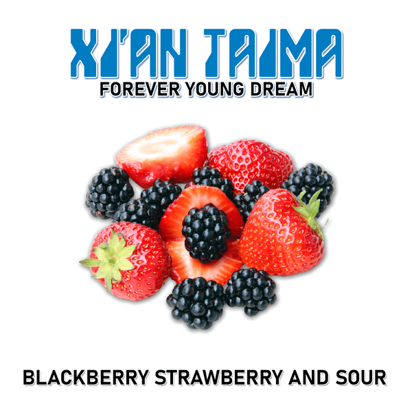 Ароматизатор Xian - Blackberry Strawberry and Sour (Кислая клубника с ежевикой), 100 мл XT010
