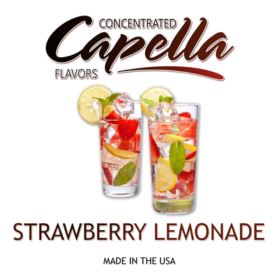 Ароматизатор Capella - Strawberry Lemonade (Полуничний лимонад), 120 мл CP150