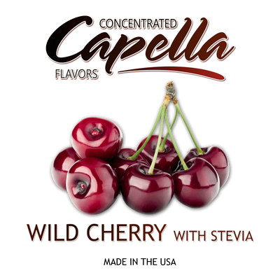 Ароматизатор Capella - Wild Cherry with Stevia (Дика Вишня зі стевією), 5 мл CP180