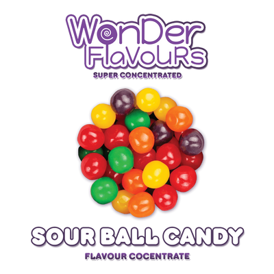 Ароматизатор Wonder Flavours (SC) - Sour Ball Candy (Кислая конфета), 10 мл WF034