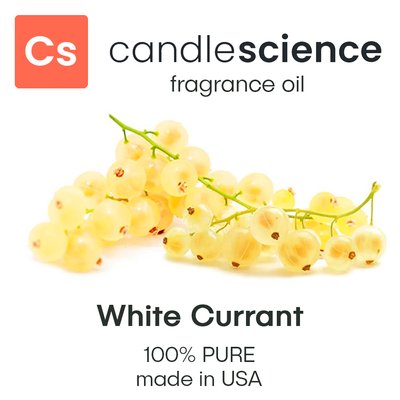 Аромамасло CandleScience - White Currant (Белая смородина), 50 мл CS081