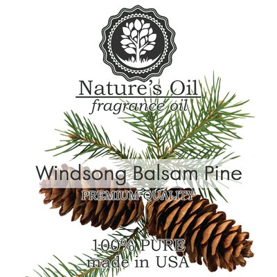 Аромамасло Nature's Oil - Windsong Balsam Pine (Хвоя), 10 мл NO87