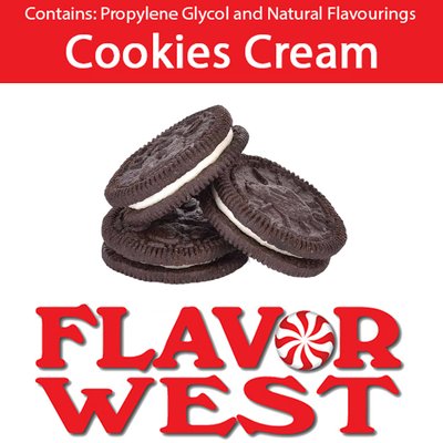 Ароматизатор FlavorWest - Cookies and Cream (Печенье и крем), 50 мл FW051