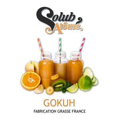 Ароматизатор Solub Arome - Gokuh (Смесь экзотических фруктов и цитрусов с добавлением сахара), 10 мл SA061