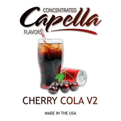 Ароматизатор Capella - Cherry Cola v2 (Вишневая Кола), 120 мл CP031