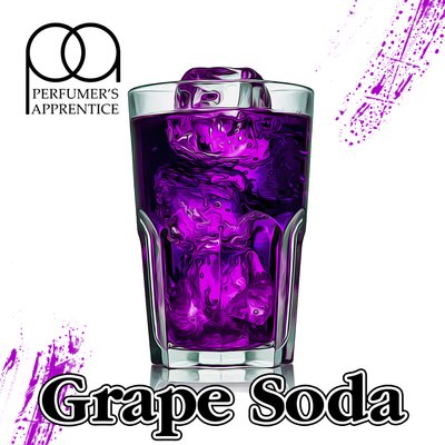 Ароматизатор TPA/TFA - Grape Soda (Газована вода зі смаком винограду), 100 мл ТП0131