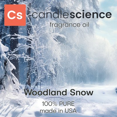 Аромамасло CandleScience - Woodland Snow (Заснеженный лес), 50 мл CS082