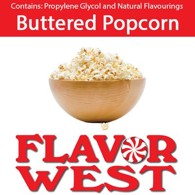 Ароматизатор FlavorWest - Buttered Popcorn (Попкорн), 10 мл FW027