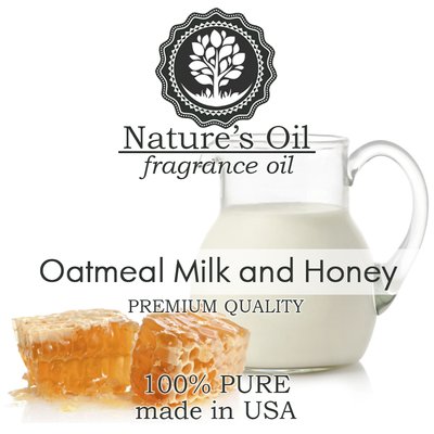 Аромамасло Nature's Oil - Oatmeal Milk and Honey (Овсяные хлопья с молоком и медом), 100 мл NO51