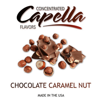Ароматизатор Capella - Chocolate Chocolate Caramel Nut (Карамель с орехами в шоколаде), 120 мл CP032