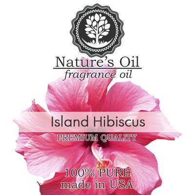 Аромамасло Nature's Oil - Island Hibiscus (Гибискус), 10 мл NO39