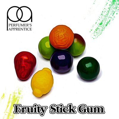 Ароматизатор TPA/TFA - Fruity Stick Gum (Фруктовая жевательная конфетка), 30 мл ТП0122