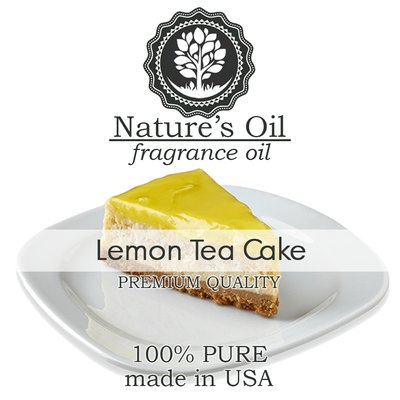 Аромамасло Nature's Oil - Lemon Tea Cake (Свежий торт с лимонным чаем), 100 мл NO45
