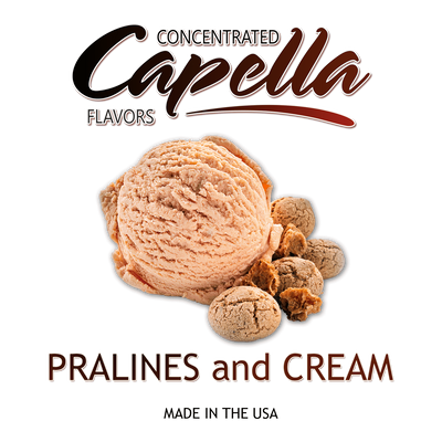 Ароматизатор Capella - Pralines and Cream (Праліні та Крем), 120 мл CP137