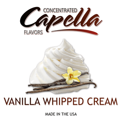 Ароматизатор Capella - Vanilla Whipped Cream (Взбиті Вершки), 5 мл CP177