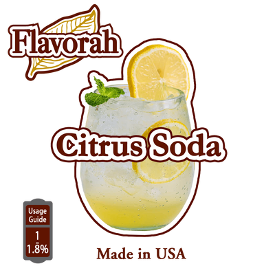 Ароматизатор Flavorah - Citrus Soda (Суміш цитрусових), 30 мл FLV41