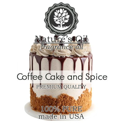 Аромамасло Nature's Oil - Coffee Cake and Spice (Кофейное пирожное со специями), 10 мл NO27