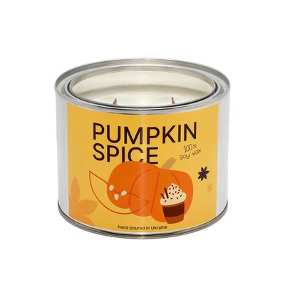 Ароматическая свеча Pumpkin Spice (Тыквенные пряности), 500 мл RR012