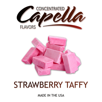 Ароматизатор Capella - Strawberry Taffy (Полуничні іриски), 5 мл CP153