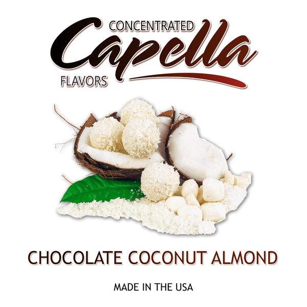 Ароматизатор Capella - Chocolate Coconut Almond (Кокос в шоколаді з мигдалем, 10 мл CP033