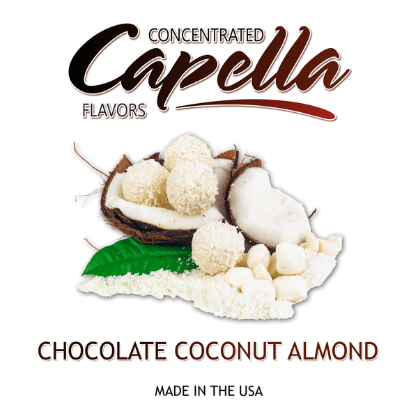 Ароматизатор Capella - Chocolate Coconut Almond (Кокос в шоколаде с миндалем, 5 мл CP033