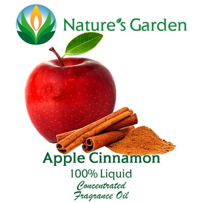Аромамасло Nature's Garden - Apple Cinnamon (Яблоко с корицей), 50 мл