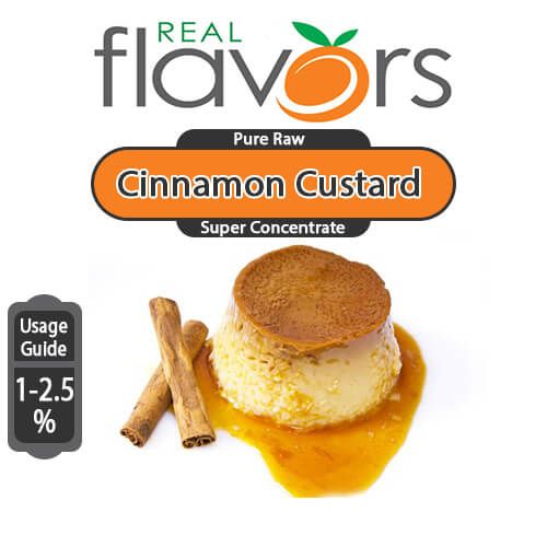 Ароматизатор Real Flavors - Cinnamon Custard (Крем із корицею), 5 мл RF020