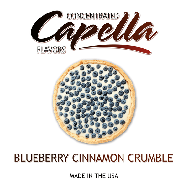 Ароматизатор Capella - Blueberry Cinnamon Crumble (Черничный Пирог), 50 мл CP013