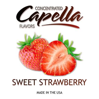 Ароматизатор Capella - Sweet Strawberry (Солодка Полуниця), 5 мл CP164