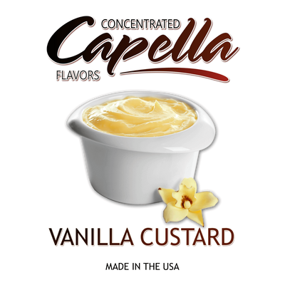 Ароматизатор Capella - Vanilla Custard (Ванільний Крем), 5 мл CP174