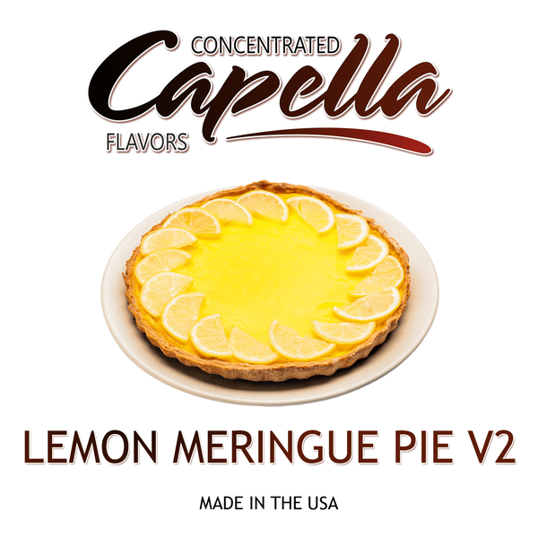 Ароматизатор Capella - Lemon Meringue Pie v2 (Лимонный Пирог), 5 мл CP104