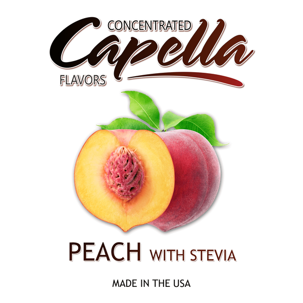 Ароматизатор Capella - Peach with Stevia (Персик со стевией), 5 мл CP124