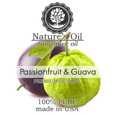 Аромамасло Nature's Oil - Passionfruit & Guava (Тропические фрукты), 100 мл NO54