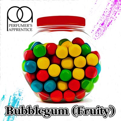 Ароматизатор TPA/TFA - Bubblegum Fruity (Фруктовая жвачка), 30 мл ТП0037