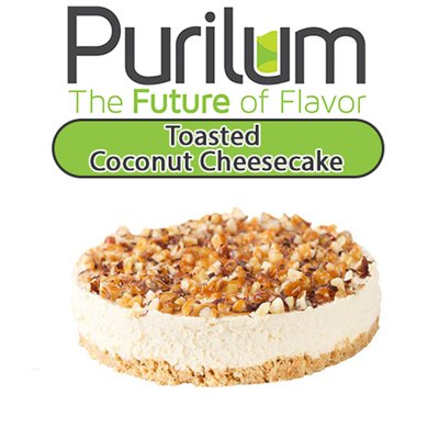 Ароматизатор Purilum - Toasted Coconut Cheesecake (Чизкейк с поджаренным кокосом), 50 мл PU041
