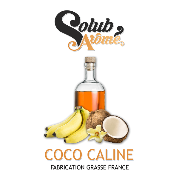 Ароматизатор Solub Arome - Coco Caline (Поєднання банана, кокосу, ванілі та рому), 5 мл SA035