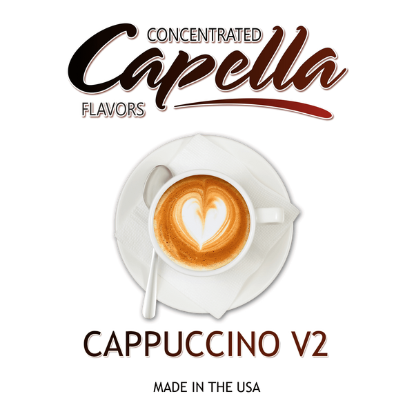 Ароматизатор Capella - Cappuccino v2 (Капучино), 5 мл CP025