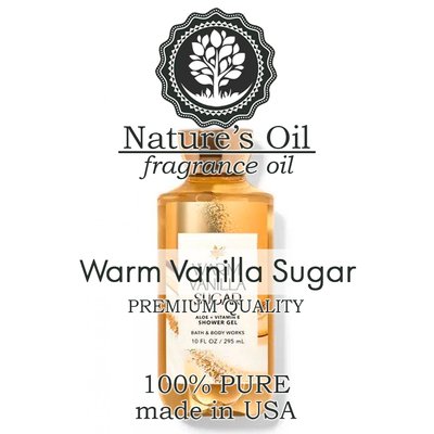 Аромамасло Nature's Oil - Warm Vanilla Sugar, 100 мл NO101