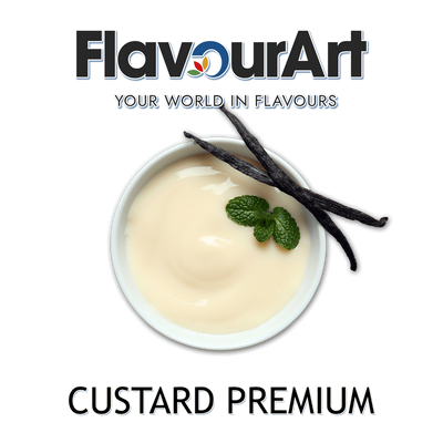 Ароматизатор FlavourArt - Custard Premium (Заварной крем), 30 мл FA044