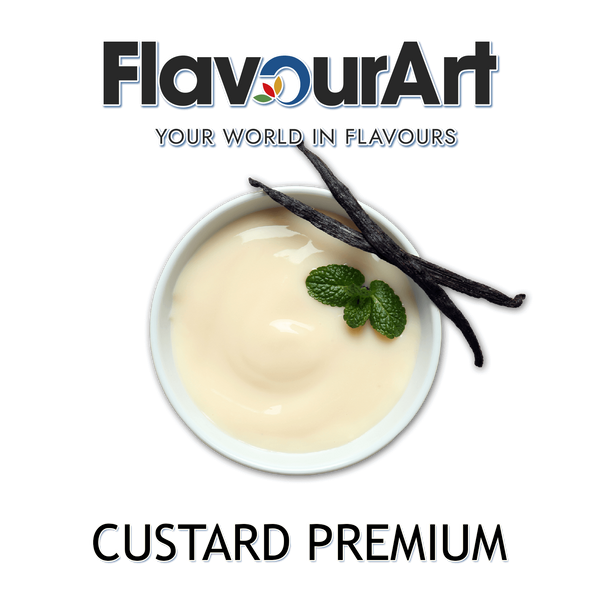 Ароматизатор FlavourArt - Custard Premium (Заварний крем), 1л	 FA044