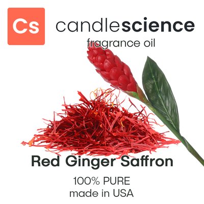 Аромамасло CandleScience - Red Ginger Saffron (Красный имбирь со шафраном), 50 мл CS075