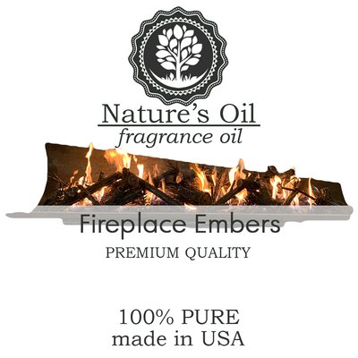 Аромамасло Nature's Oil - Fireplace Embers (Каминные угли), 10 мл NO31