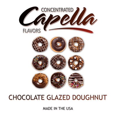 Ароматизатор Capella - Chocolate Glazed Doughnut (Шоколадный Пончик), 120 мл CP036