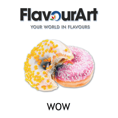 Ароматизатор FlavourArt - WOW (Жареный пончик с фруктовой начинкой), 50 мл FA125
