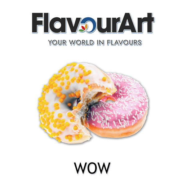 Ароматизатор FlavourArt - WOW (Смажений пончик із фруктовою начинкою), 1л	 FA125