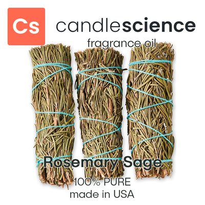 Аромамасло CandleScience - Rosemary Sage (Розмарин и шалфей), 50 мл CS052