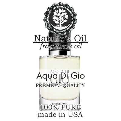 Аромамасло Nature's Oil - Aqua Di Gio, 10 мл NO92