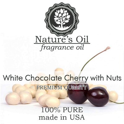 Аромамасло Nature's Oil - White Chocolate Cherry with Nuts (Вишня в белом шоколаде и орехами), 10 мл NO84